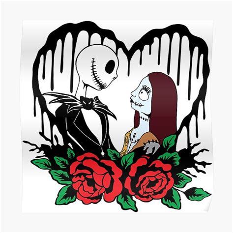 Jack And Sally Posters | Redbubble