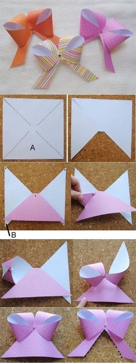 How To Make A Bow Step By Step Image Guides Bored Art
