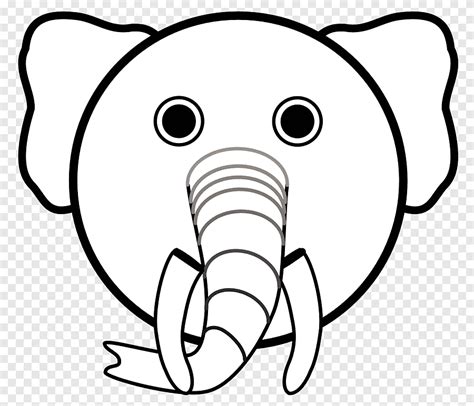 Sketsa Gambar Gajah Untuk Kolase Pulp