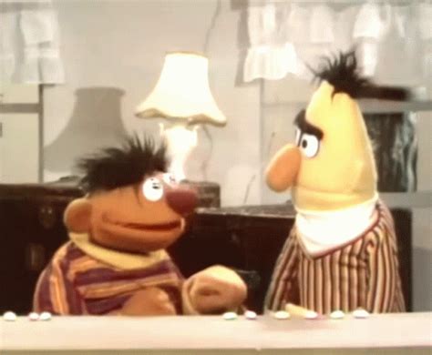 Ernie Bert GIF Ernie Bert Sesame Street Discover Share GIFs