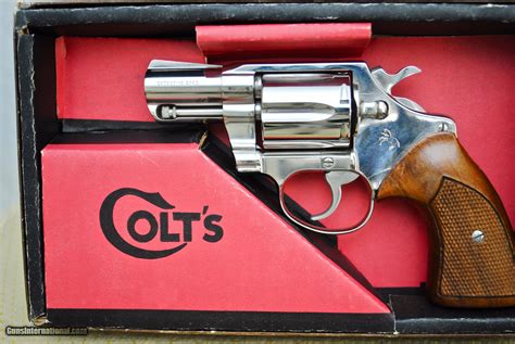 Colt Detective Special Mint With Box Nickel Finish
