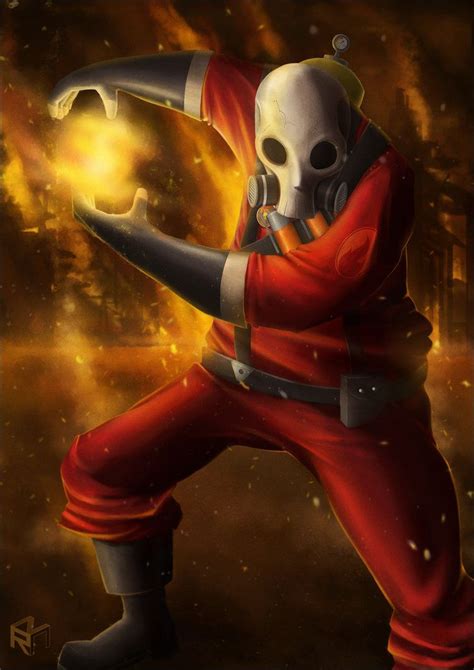Meet The Pyro By Leon 99 On Deviantart Team Fortress 2 Pyro Bruh
