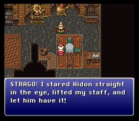 Join the fight against kefka, a maniacal, crazy all side quests from the cultists' tower to how to acquire lores for strago. Final Fantasy 6 VI FF3 World of Ruin Kefka Cult Guide