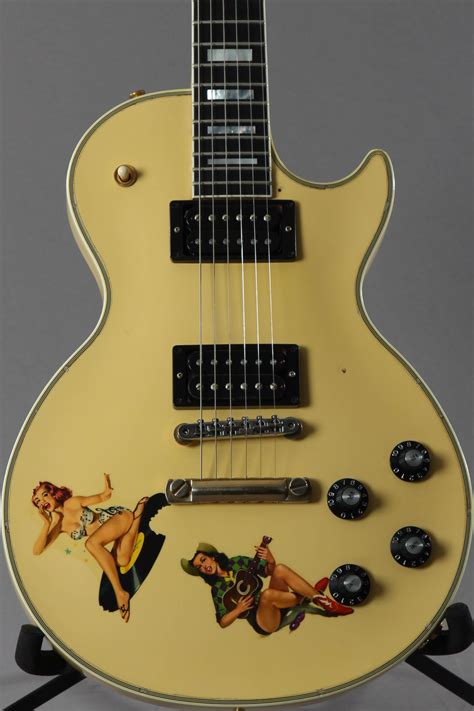 2008 gibson custom shop steve jones limited 74 les paul custom 13 ag guitar chimp