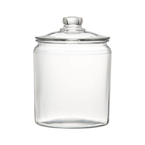 Heritage Hill 64 Oz Glass Jar With Lid Crate And Barrel