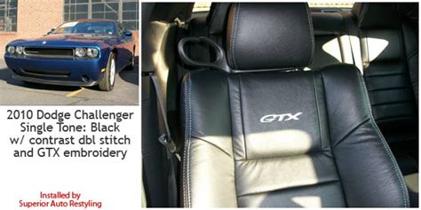 Dodge Challenger Base Se Sxt Rt Katzkin Leather Seat Upholstery