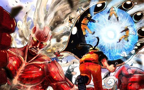 Naruto Vs Bleach Vs One Piece Vs Dragonball Z