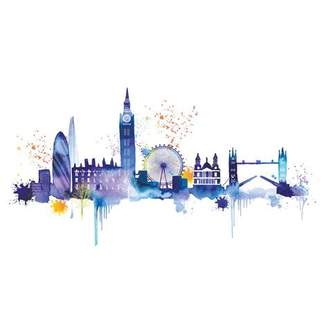 Art Group London Skyline By Summer Thornton Canvas Wall Art And Reviews