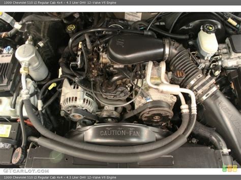 43 Liter Ohv 12 Valve V6 Engine For The 1999 Chevrolet S10 62867188