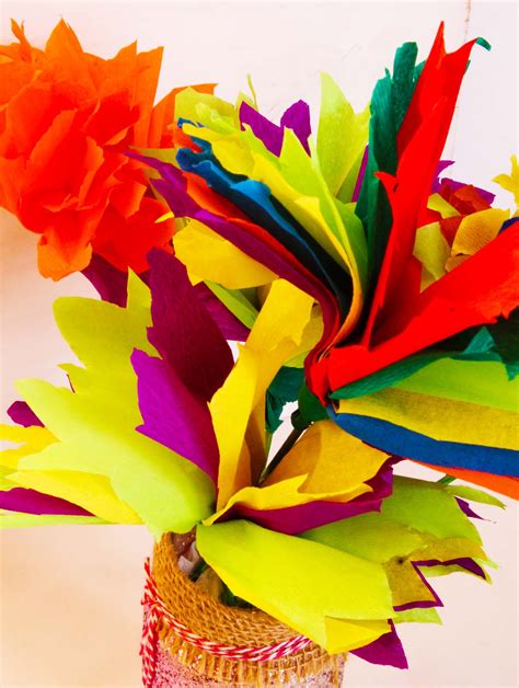 Diy Crepe Paper Flowers Easy Craft For Kids Easy Peasy Creative Ideas