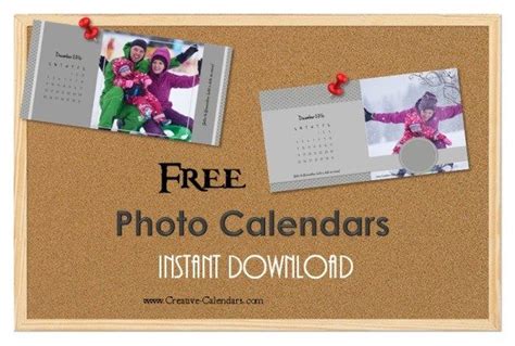 Rectangular Photo Calendars