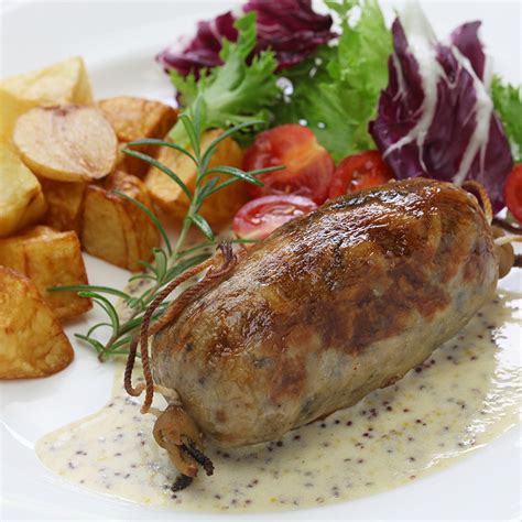 Recette Andouillette sauce moutarde