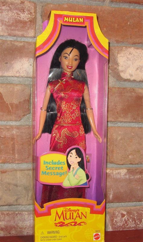 Disney Classic Red Mulan Doll From Mattel 1997 Barbie Type Ebay Mulan