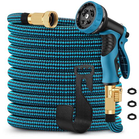 Buy Toolasin Expandable Garden Hose 50ft With 10 Function Spray Nozzle