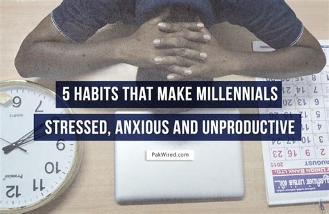 Stressed Out The Top 5 Habits That Are Making Millennials Stressed