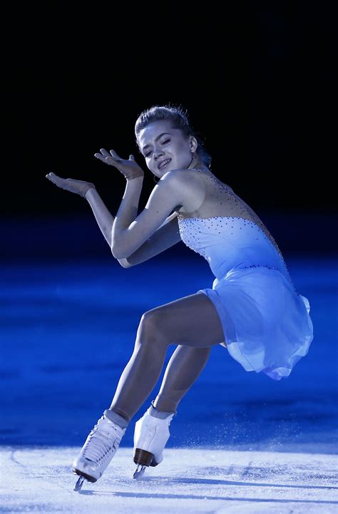 Elena Radionova Of Russia Performs During The Exhibition Show At The