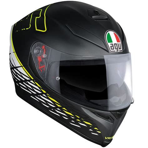 Agv K5 S Darkstorm Gloss Black Red Multi Plk Full Face Helmet Custom