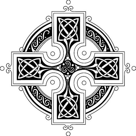 How To Draw Celtic Cross Knot Coloring Pages Best Place To Color