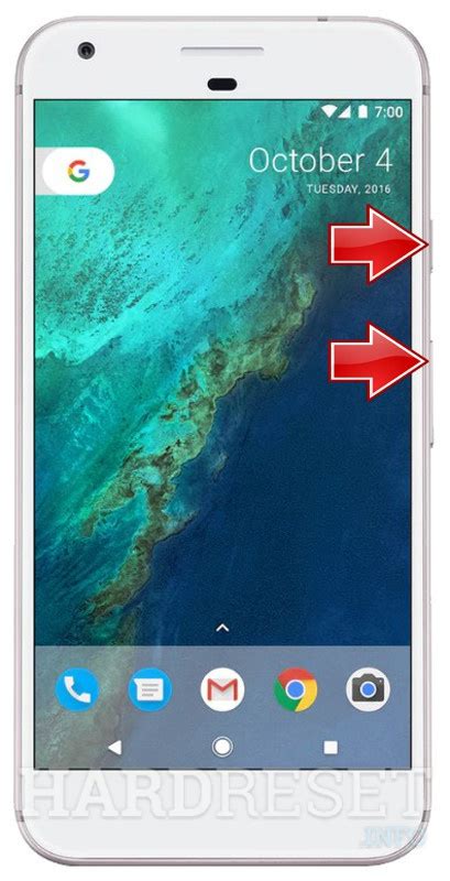 Safe mode isn't designed to stay on for more than one or two sessions, so turning it off and on will usually kick it out of safe mode. Hard Reset GOOGLE Pixel XL - HardReset.info