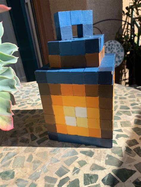 Minecraft Wood Block Lantern In 2021 Minecraft Diy Crafts Minecraft