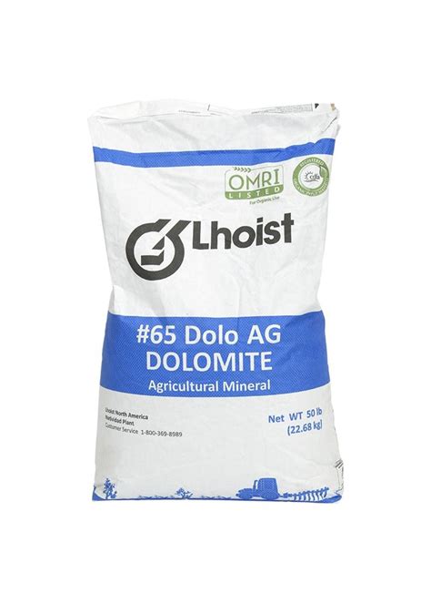 Doloag Dolomite Lime 50 Lb 56plt Biologic Crop Solutions