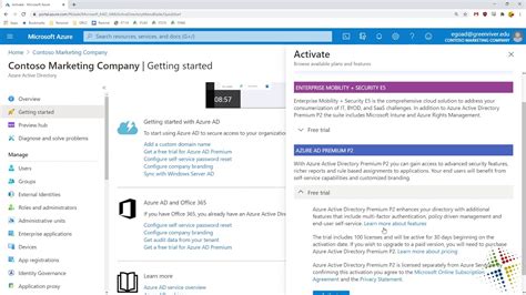 Create Azure Users And Groups In Azure Active Directory Youtube