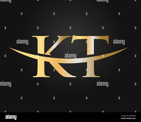 initial monogram letter kt logo design vector kt logo design template stock vector image and art