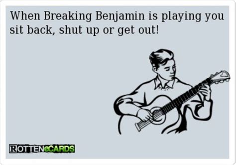 Breaking Benjamin Music Is My Escape All Music Music Love Music Is