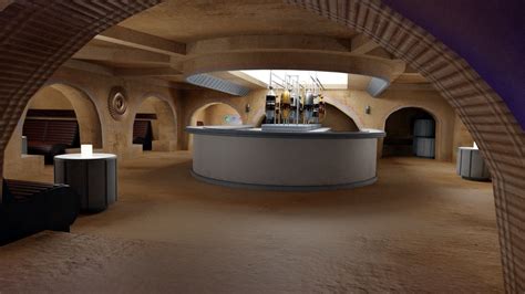 Realtime Star Wars Cantina Interior 3d Model Cgtrader