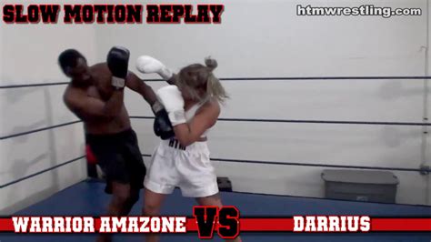 Mixed Boxing Amazon Cracks Darrius Replay Youtube