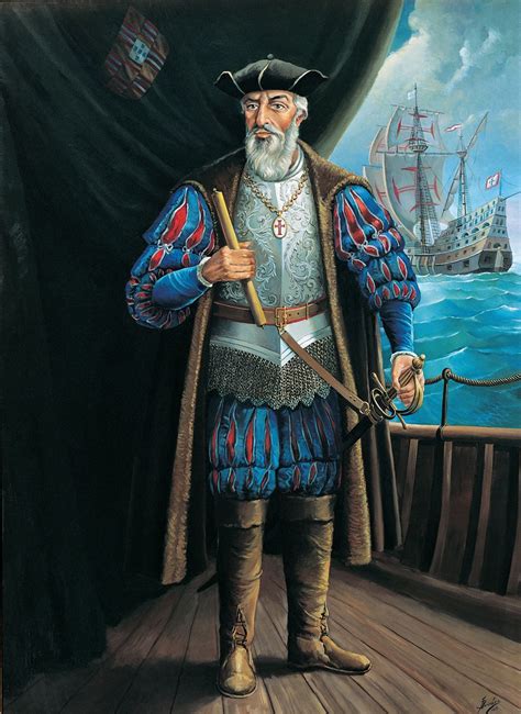 Vasco de gama spent almost all his childhood in a sailormen and trips environment. Vasco da Gama