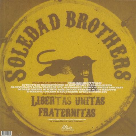 Soledad Brothers The Hardest Walk Vinyl At Juno Records