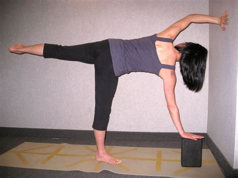 Do not use chair backs to support your spine. Easy Stuff: Ardha Chandrasana (Half Moon) pose against the ...