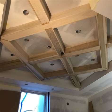 Check Out This Incredibly Simple Low Profile Coffer Ceiling Detail