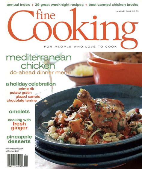 Fine Cooking Issue 055 Magazine January 2003 Fine Cooking Cooking
