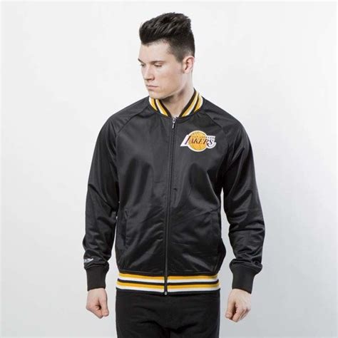 Starter edge winter black polyester coat full zip up mens anthracite jacket x60b. Mitchell & Ness jacket Los Angeles Lakers black NBA Top ...