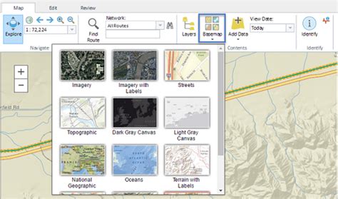 Custom Basemaps For Event Editor—esri Roads And Highways For Server