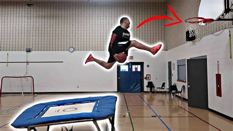 The Youtube Trampoline Dunk Contest Youtube
