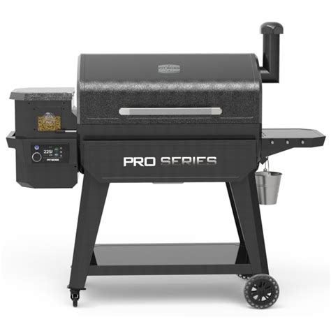 Pit Boss Pro Series 1600 1598 Sq In Black Pellet Grill With Smart