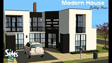 Sims 2 Modern House Building Youtube