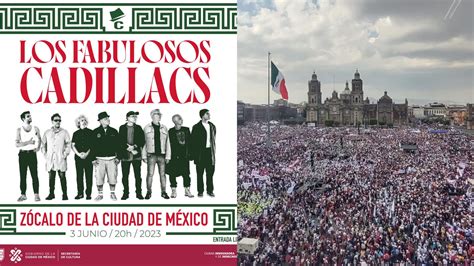 ¡fabulosos Cadillacs En El Zócalo La Banda Argentina Celebrará Sus 30 Años De Trayectoria En La