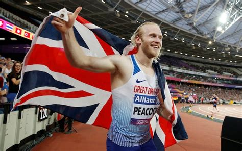 London 2017 World Para Athletics Championships Jonnie Peacock Takes