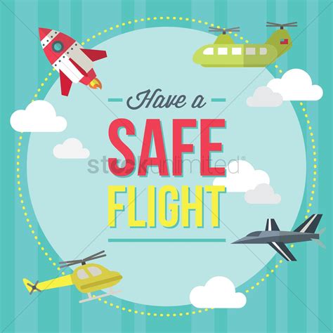 Since 1946, pilots have been flying with confidence knowing they have safe flight stall warning and angle of attack installed on their aircraft. Have a safe flight icon Vector Image - 1410955 ...