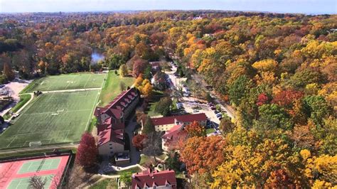 Eastern University Campus In Autumn Drone Video Youtube