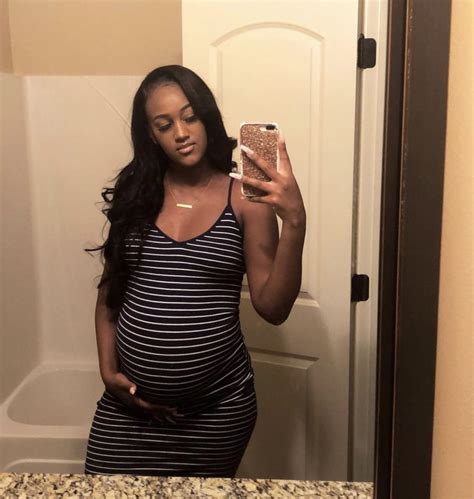 Pregnancygoals Preparingforpregnancy Pregnant Black Girl Cute