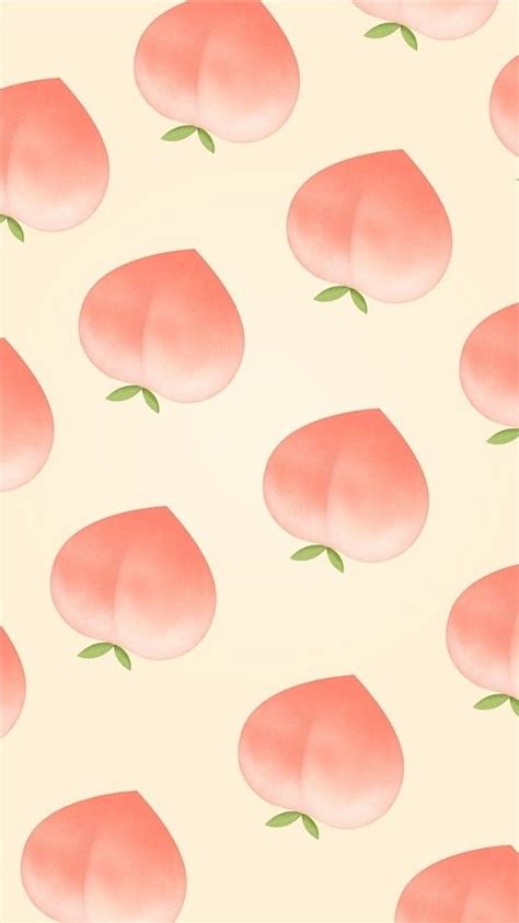 Peaches Peach Wallpaper Trendy Wallpaper Fruit Wallpaper