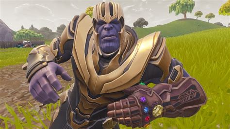 Fortnite Battle Royale Thanos Events Youtube