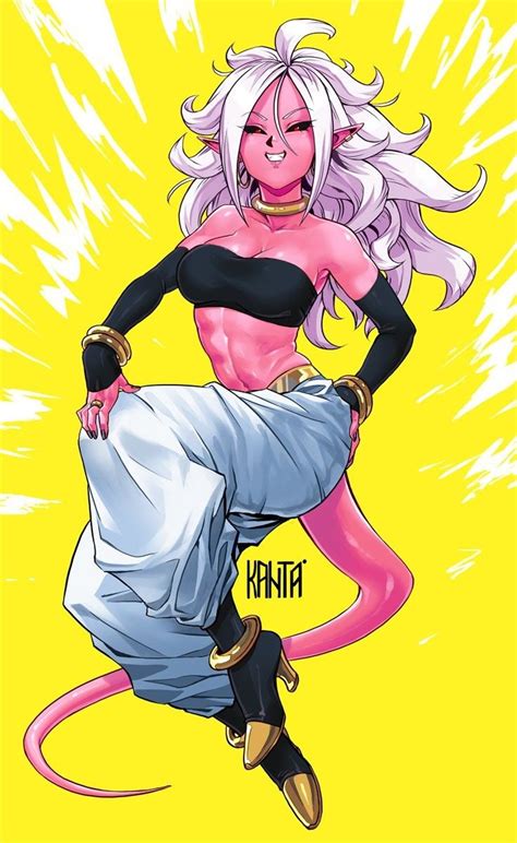21) is an android who appears as the main antagonist of dragon ball fighterz when in her evil persona. Pin on Android 21