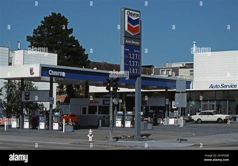 gas prices in 1993 at a Chevron Gas Station in San Francisco