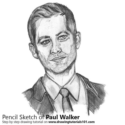 Top More Than Paul Walker Sketch Super Hot Seven Edu Vn